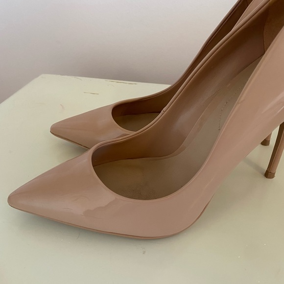 Aldo Nude Pointed Toe Heels - Picture 6 of 6